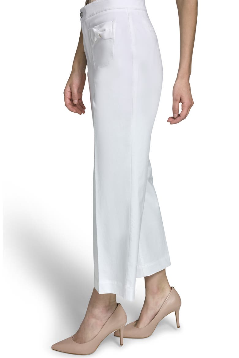 Bow Pocket Crop Pants, Alternate, color, SOFT WHITE