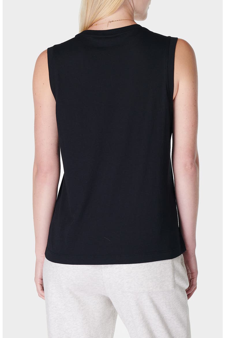 Essential Sleeveless T-Shirt, Alternate, color, BLACK