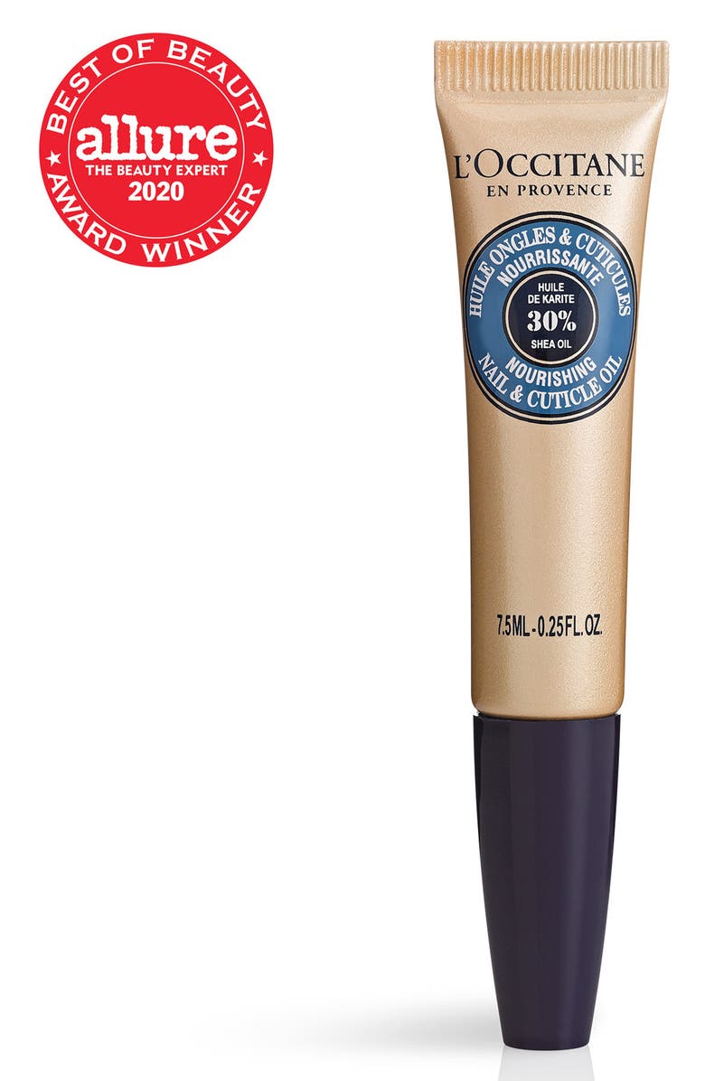 L'Occitane Shea Nourishing Nail & Cuticle Oil, Alternate, color,