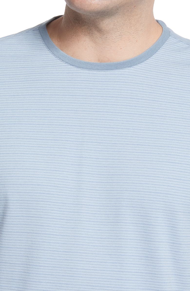 Robert Barakett Men's Bancroft Pinstripe T-Shirt, Alternate, color, 