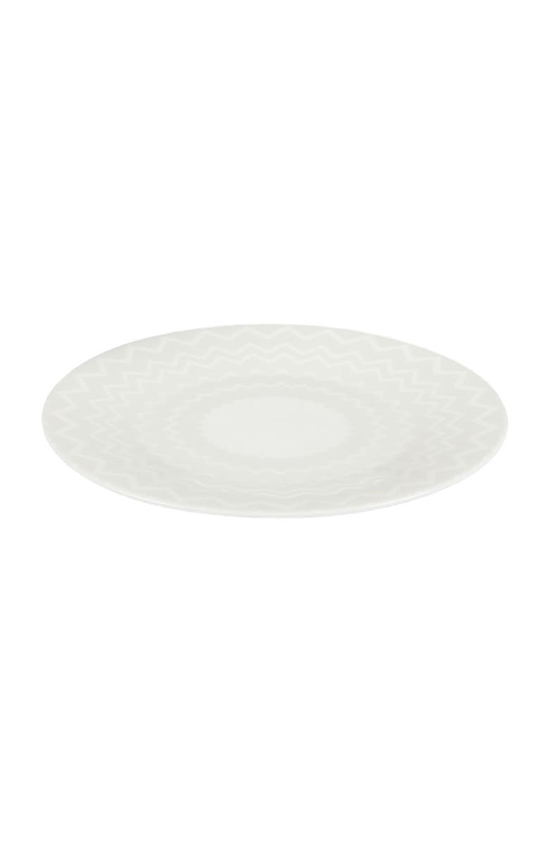 Missoni Home Zigzag White Charger Plate, Alternate, color, White