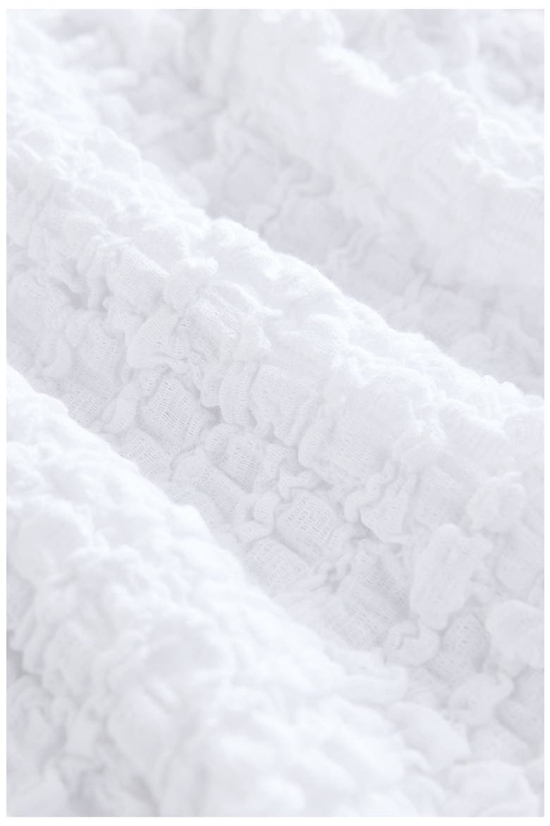 Textured Cotton Blend Tank, Alternate, color, WHITE
