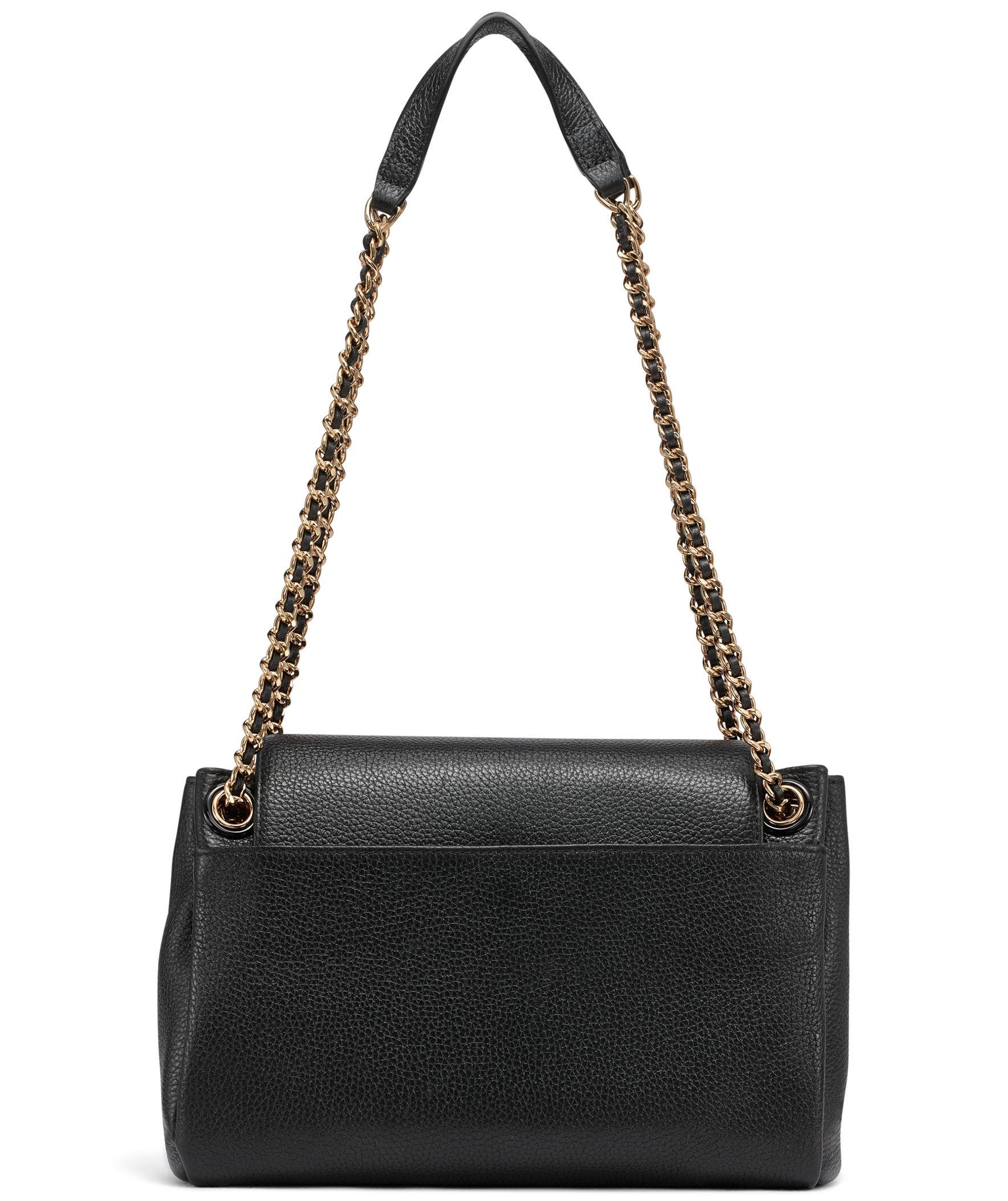 Bridgette Shoulder Bag, Alternate, color, Black/Gold