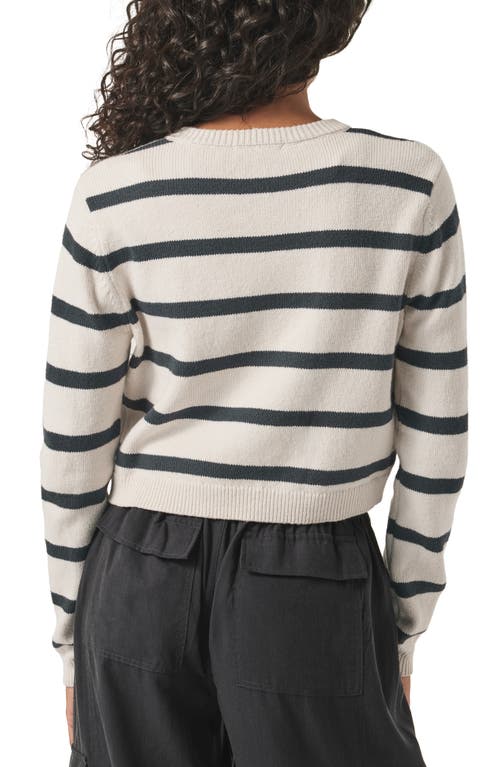 Splendid Rowena Stripe Crop Cardigan