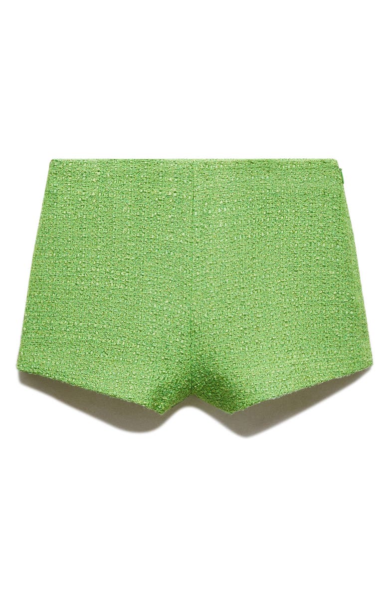 MANGO Napoles Tweed Shorts, Alternate, color,