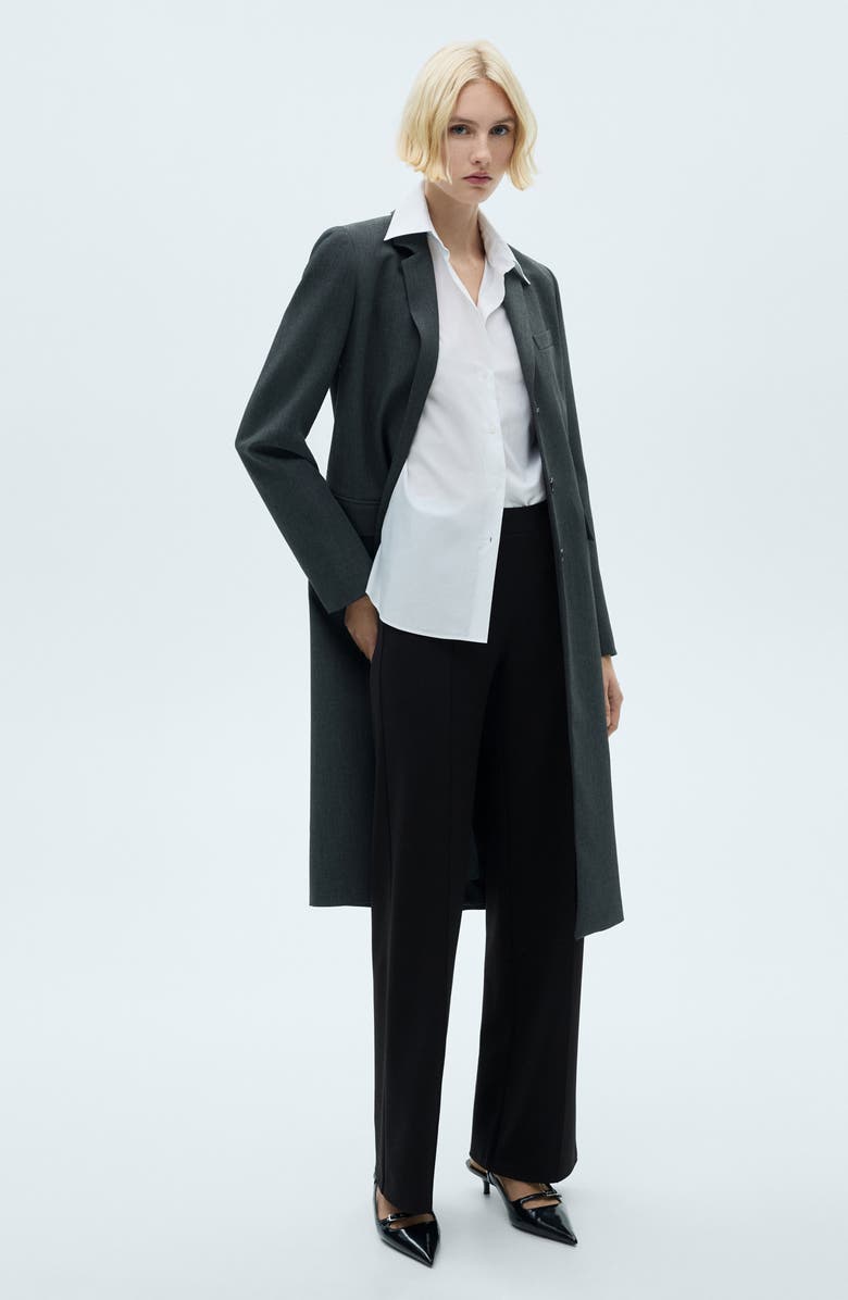 MANGO Straight Leg Pants, Alternate, color, 