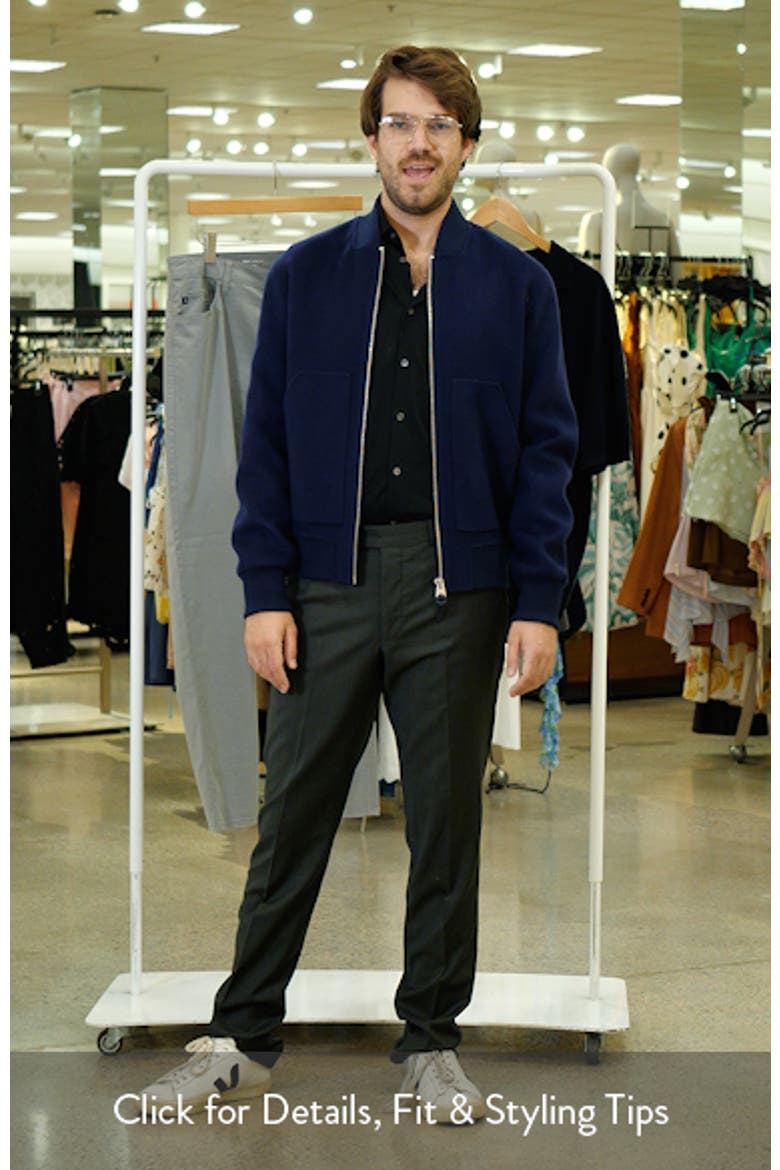 Emilio Wool Bomber Jacket video