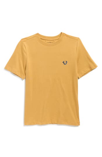 True Religion Kids' Horseshoe Cotton Graphic T-shirt In Brown
