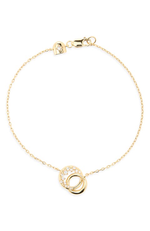 Spiral Pendant Bracelet
