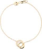 Astrid & Miyu Spiral Pendant Bracelet