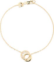 Astrid & Miyu Spiral Pendant Bracelet