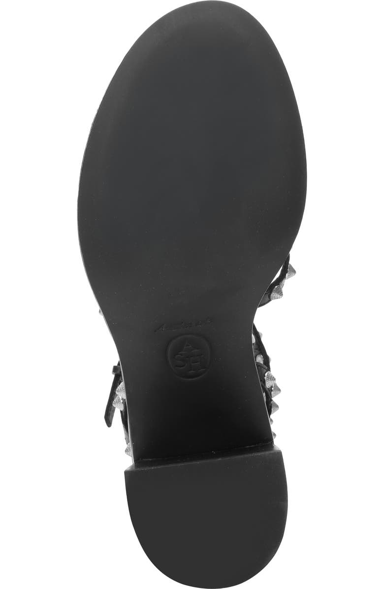 Ash Jen Studded Ankle Strap Sandal, Alternate, color,