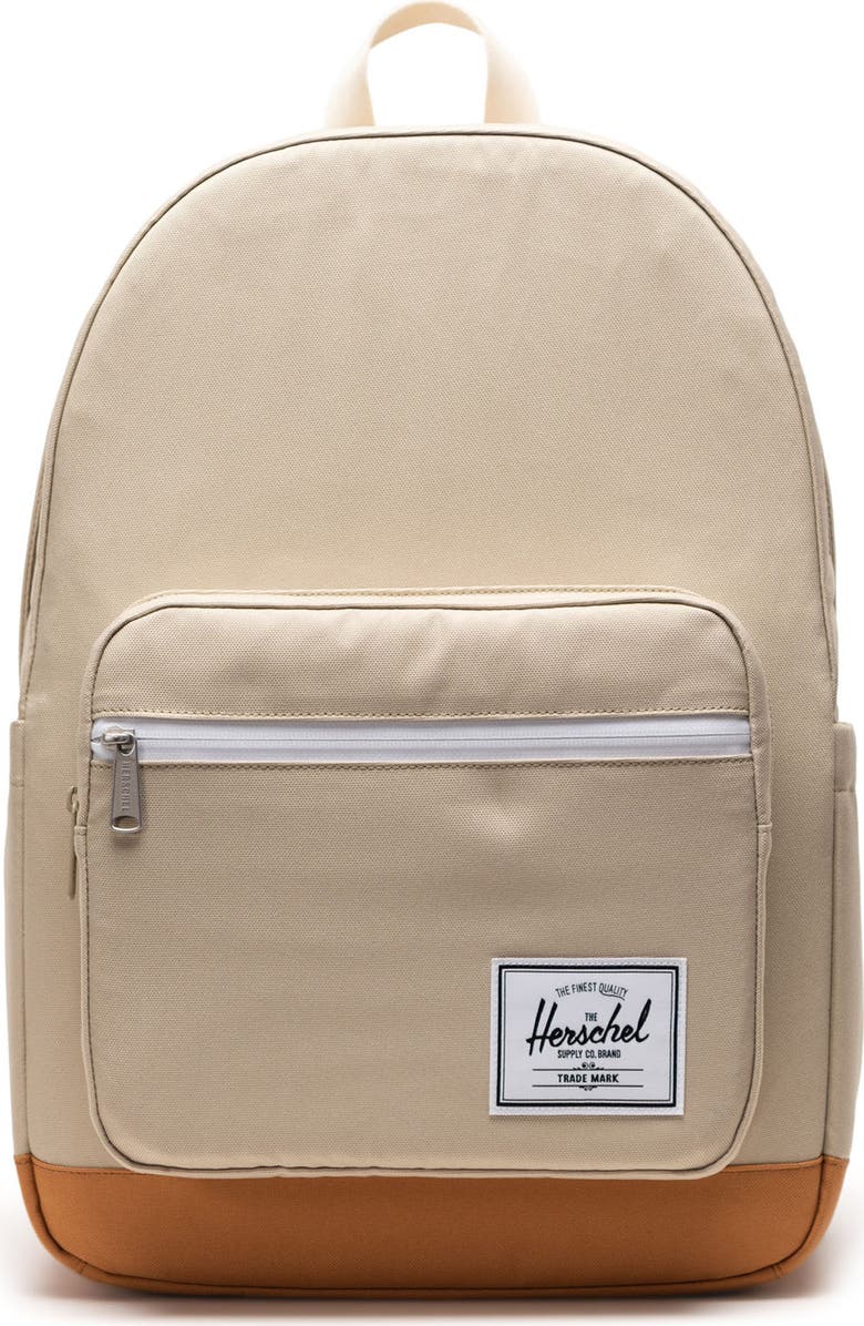 Herschel Supply Co. Pop Quiz Recycled Polyester Backpack, Main, color, Eucalyptus/Whitecap Gray
