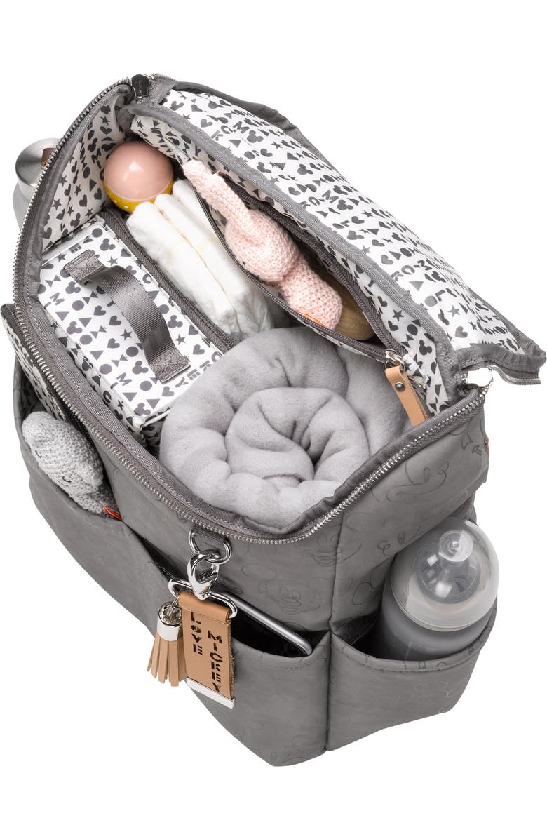 Petunia Pickle Bottom x Disney Mickey Mouse Method Diaper Backpack, Alternate, color,