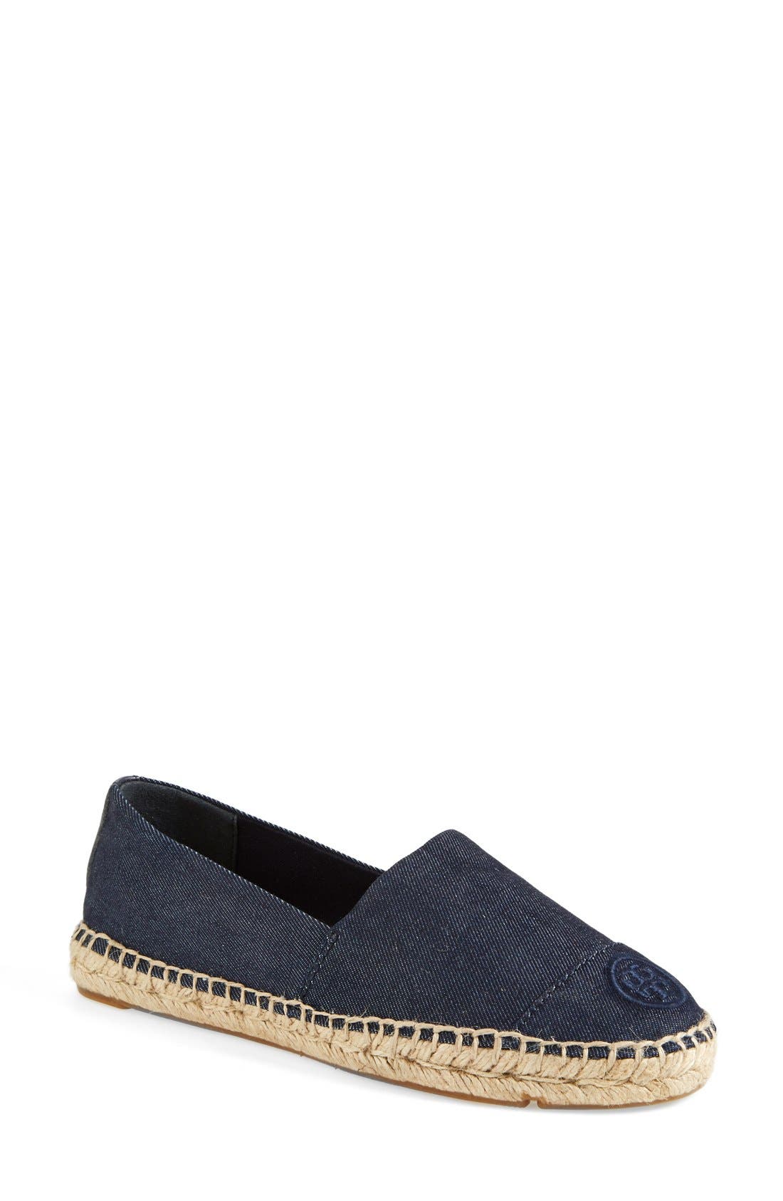 Denim Espadrille, Main, color, DENIM