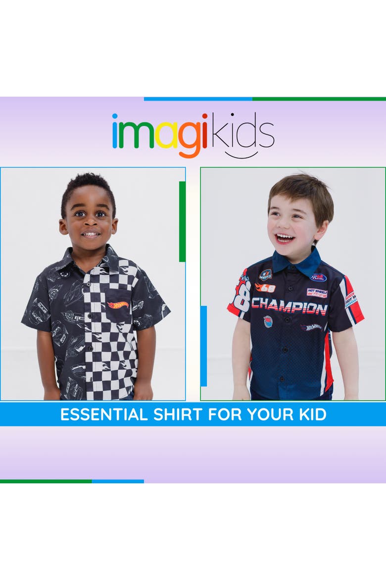 Button-Down Shirt, Alternate, color, Navy Blue Racing