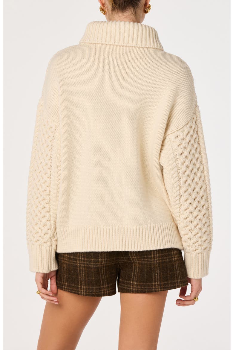 Crystelle Cardigan, Alternate, color, CREAM