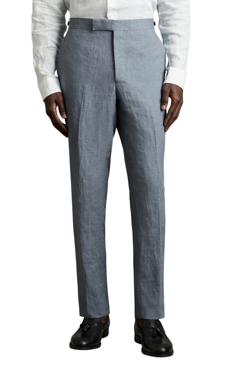 Reiss Warner Linen Dress Pants, Main, color, 