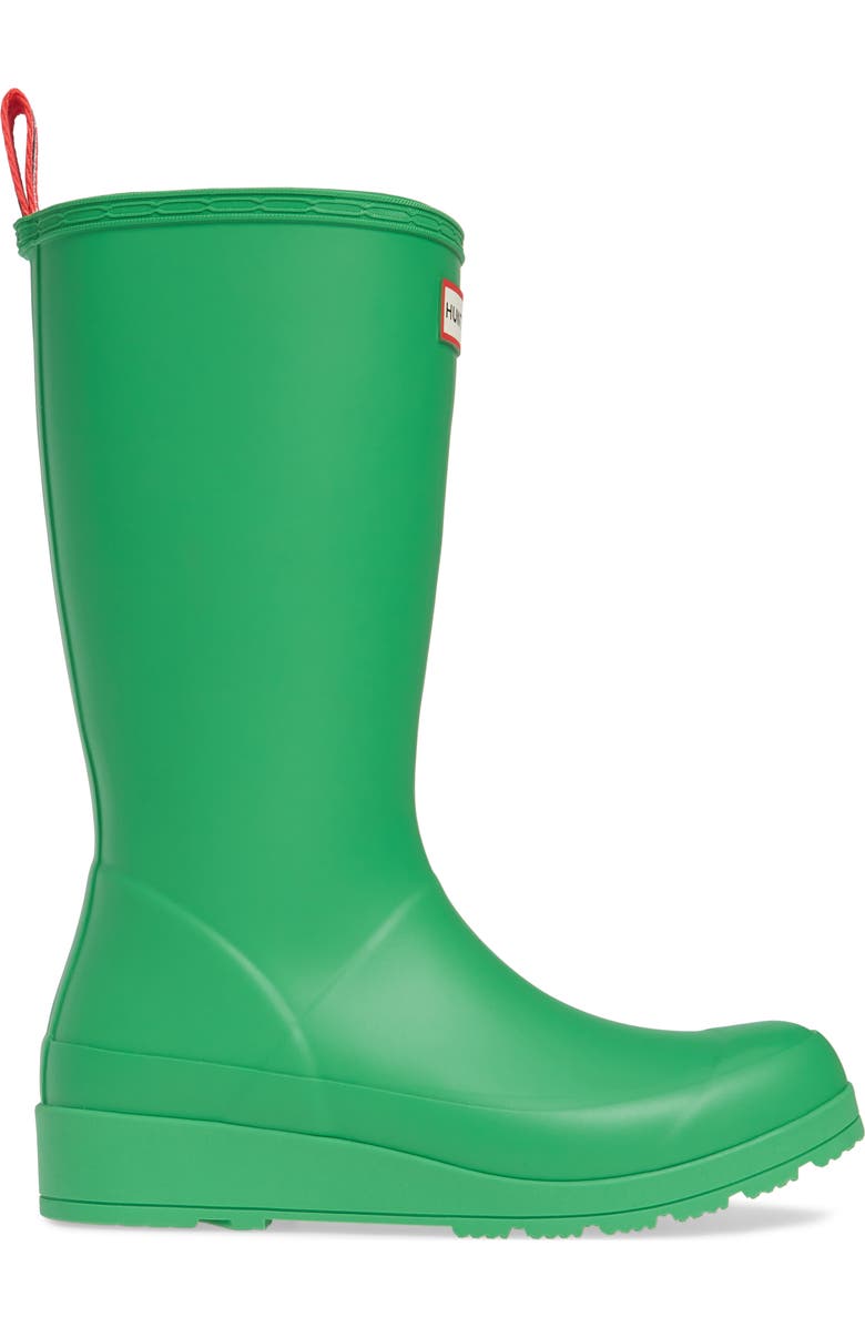Hunter Original Play Tall Waterproof Rain Boot, Alternate, color, Element
