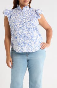 SUGARLIPS Eve Dacey Ruffle Top