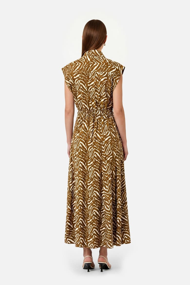 Romina Dress, Alternate, color, ABSTRACT ZEBRA