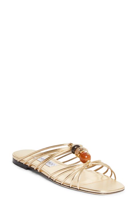 Lova Beaded Slide Sandal (Women)