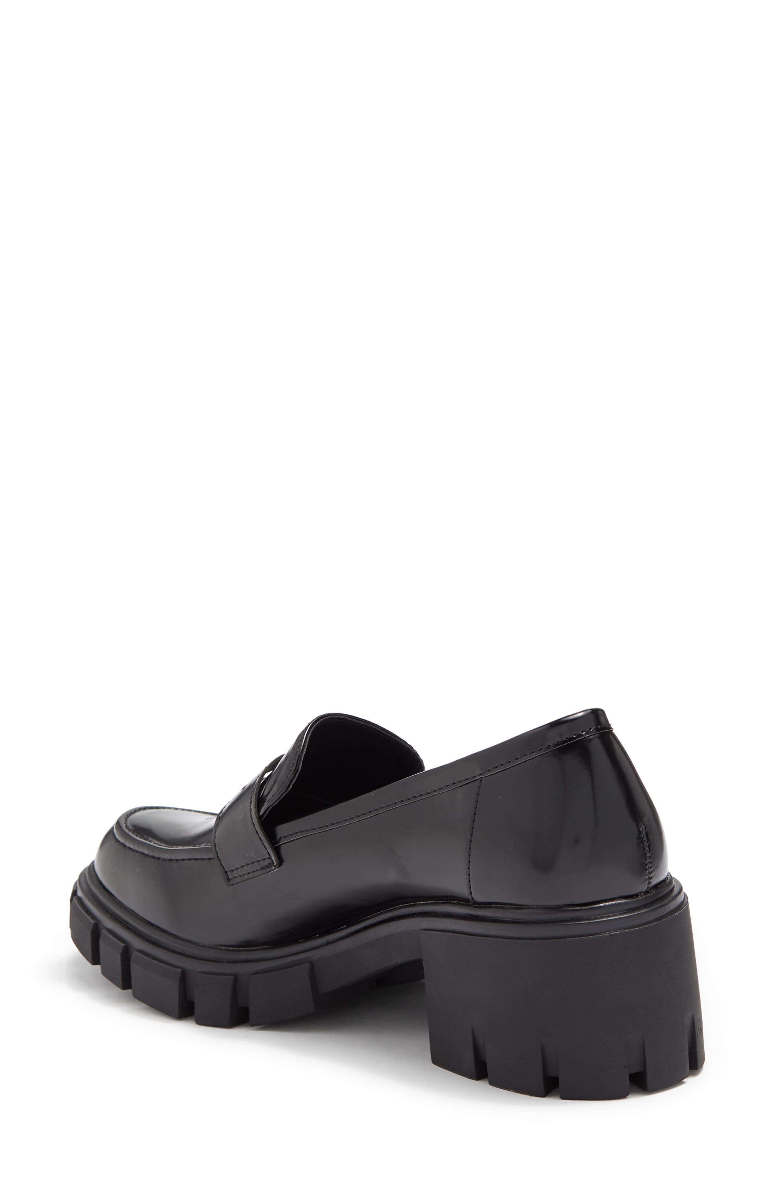 Me Too Blaze Lug Sole Penny Loafer, Alternate, color, 
