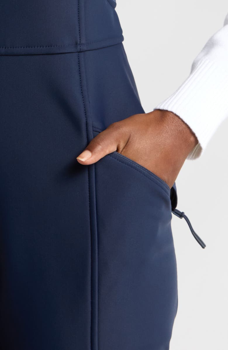 Halfdays Isabel Waterproof Snow Bib Overalls, Alternate, color, Navy