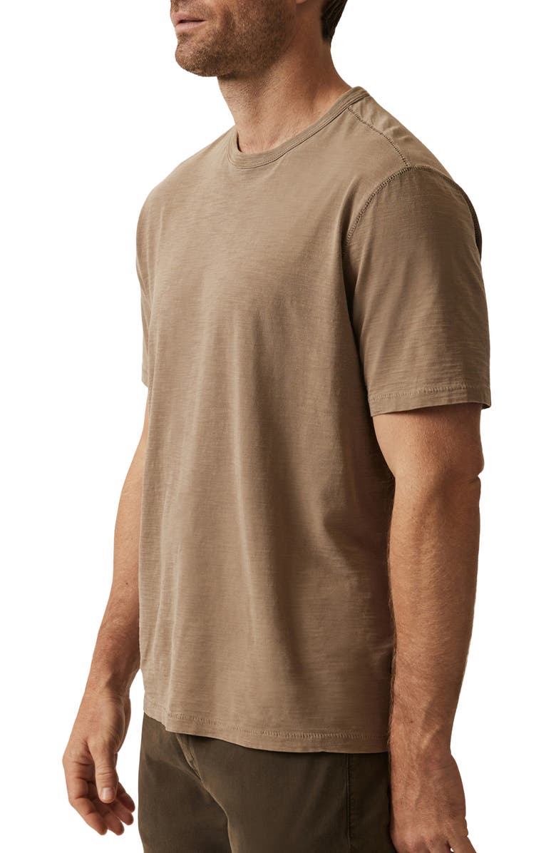 34 Heritage Slub Pima Cotton Crewneck T-Shirt, Alternate, color, Shitake