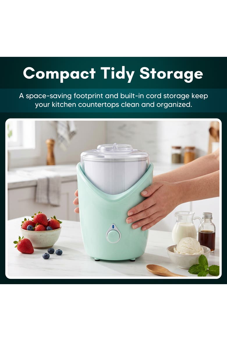 EIML0062 2qt Ice Cream Maker, Alternate, color, Green