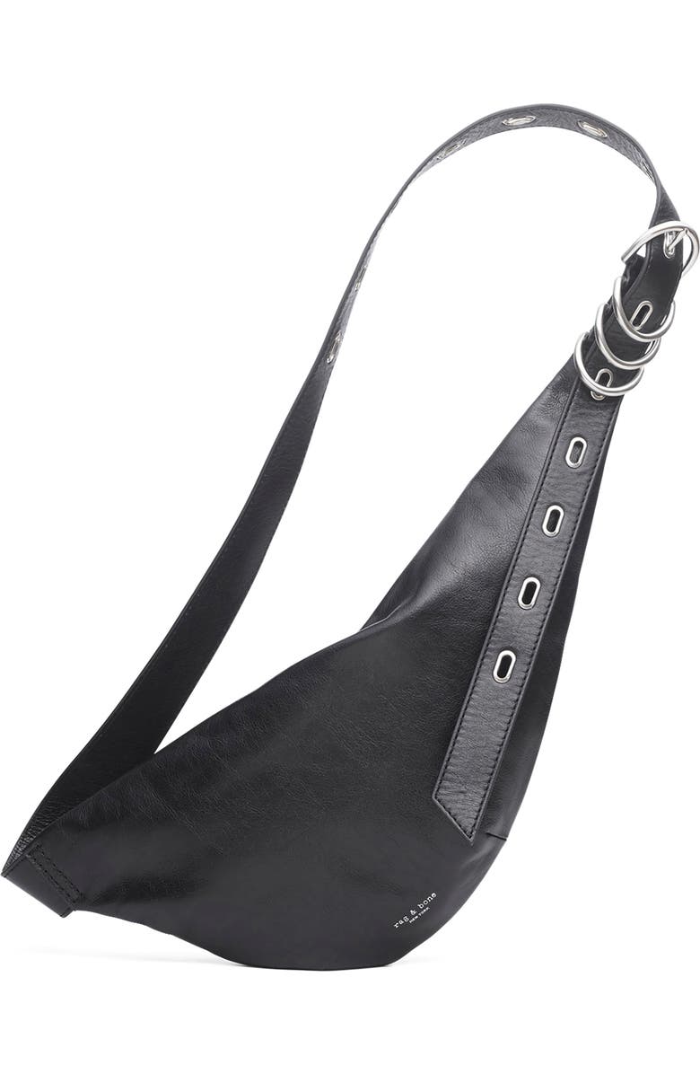 rag & bone Petra Leather Sling Bag, Main, color,