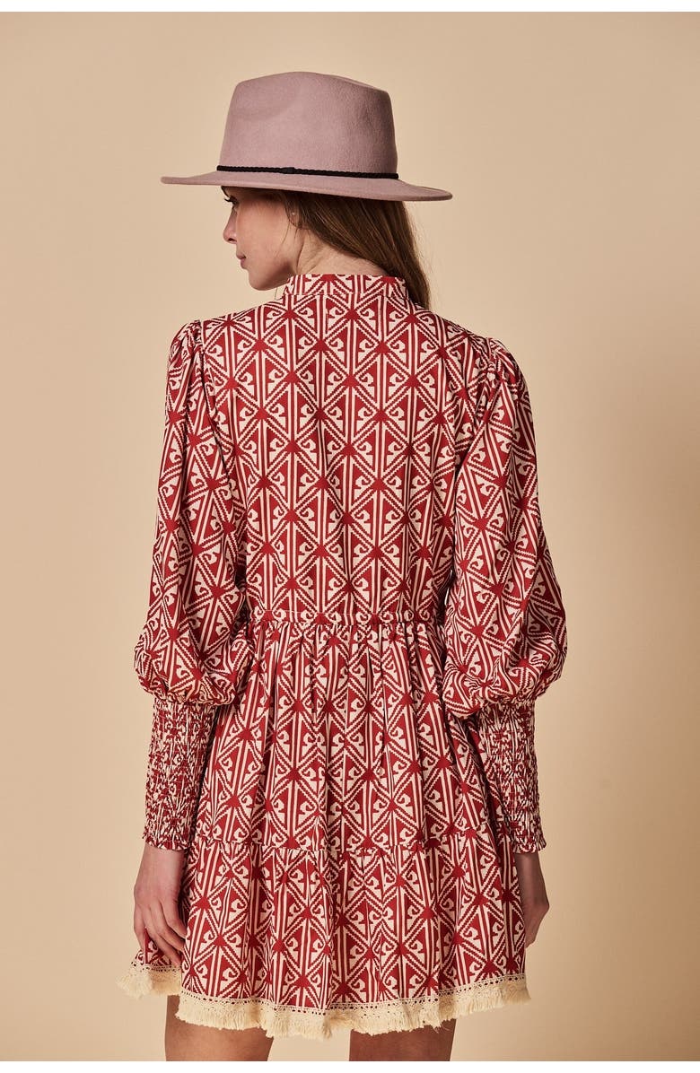 The Shirt The Brooke Dress, Alternate, color, Rust