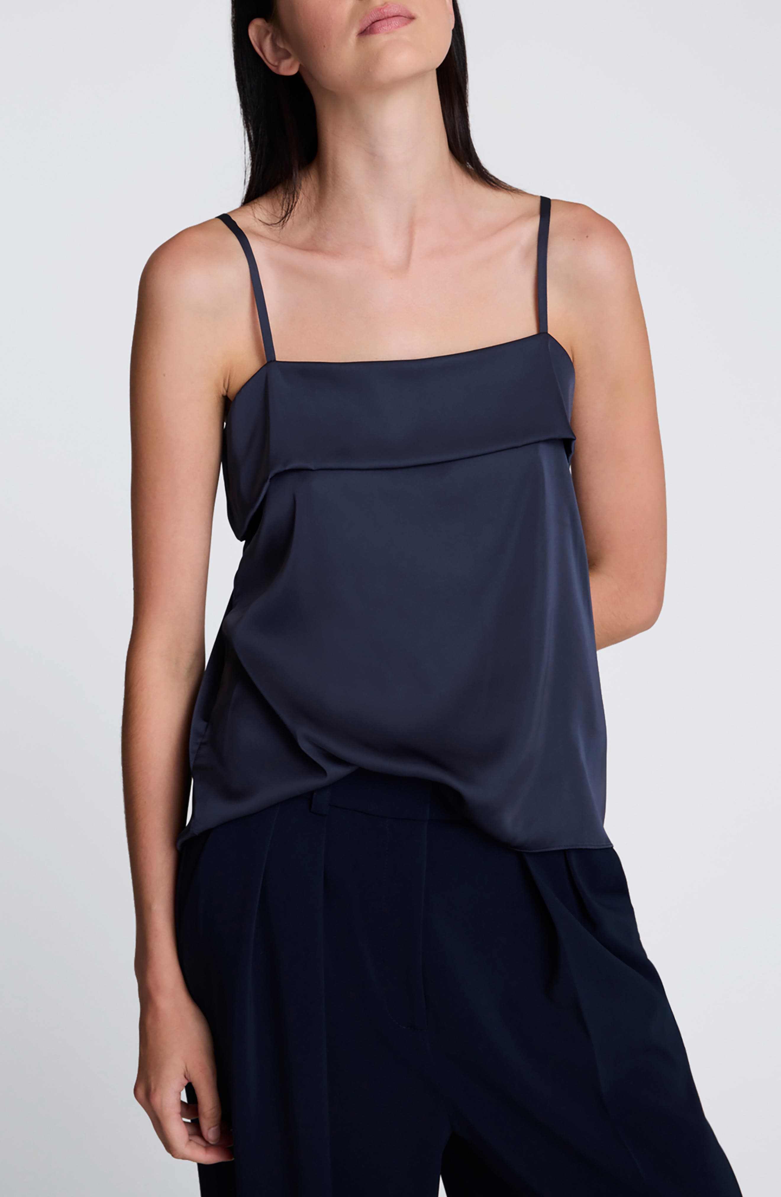 Kenneth Cole Foldover Cotton Camisole