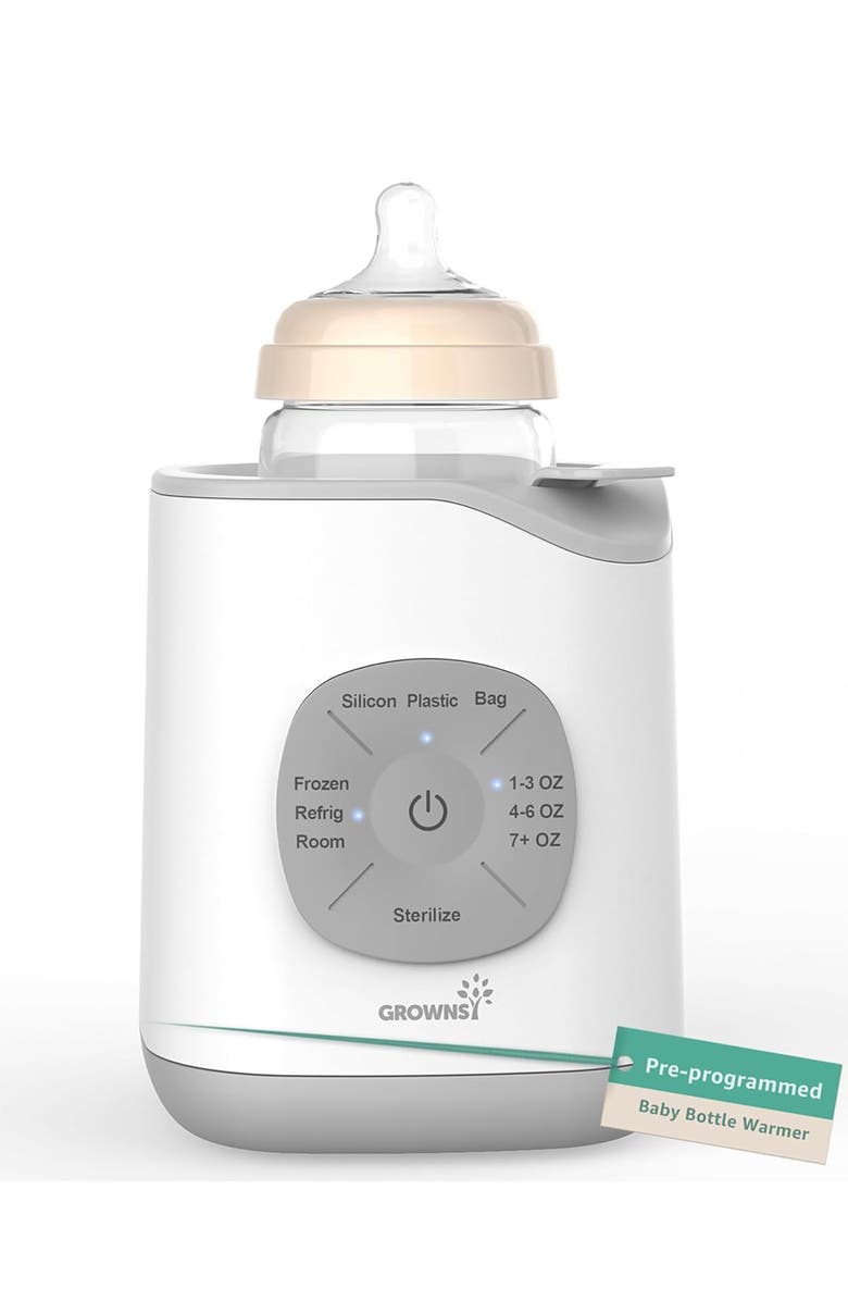 GROWNSY Baby Bottle Warmer, Main, color, White