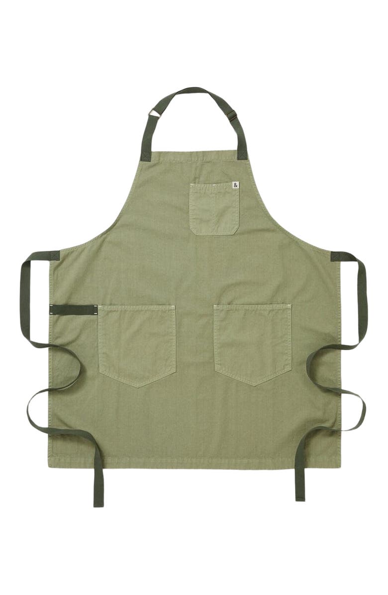 Hedley & Bennett The Essential Apron - Matcha Green, Main, color, Matcha