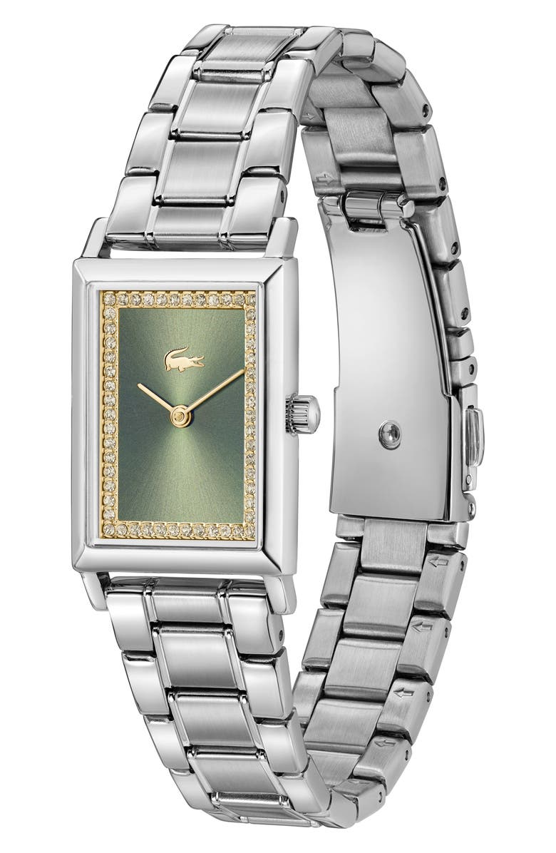 Lacoste Catherine Bracelet Watch, 20mm, Alternate, color, Green