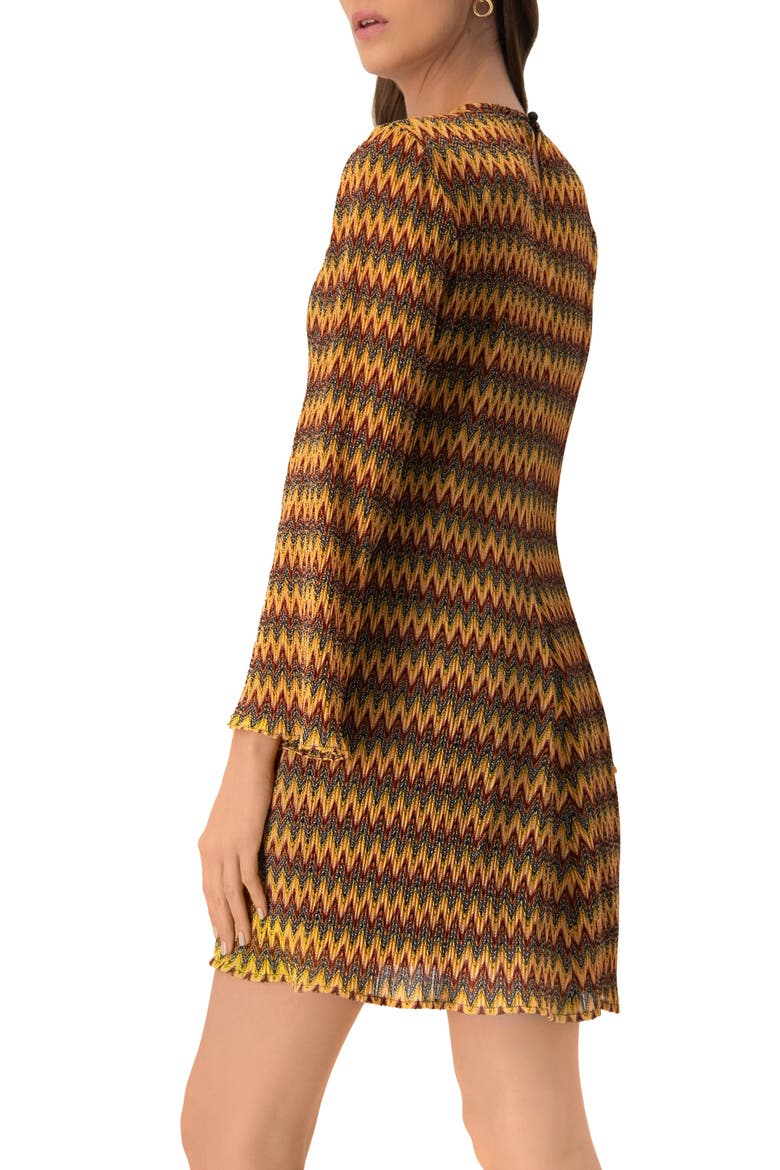 Short Knit Dress with Headband, Alternate, color, Multicolor