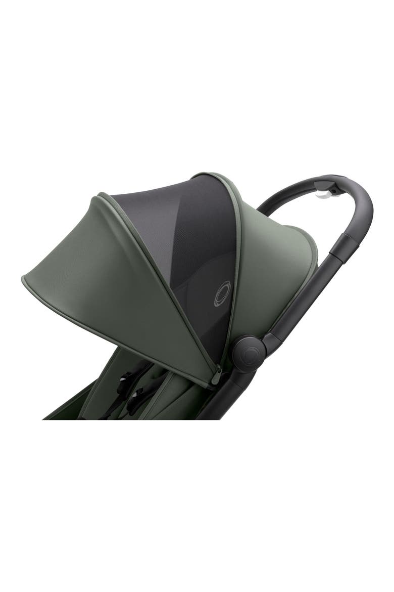 Butterfly Stroller, Alternate, color, BLACK/ FOREST GREEN