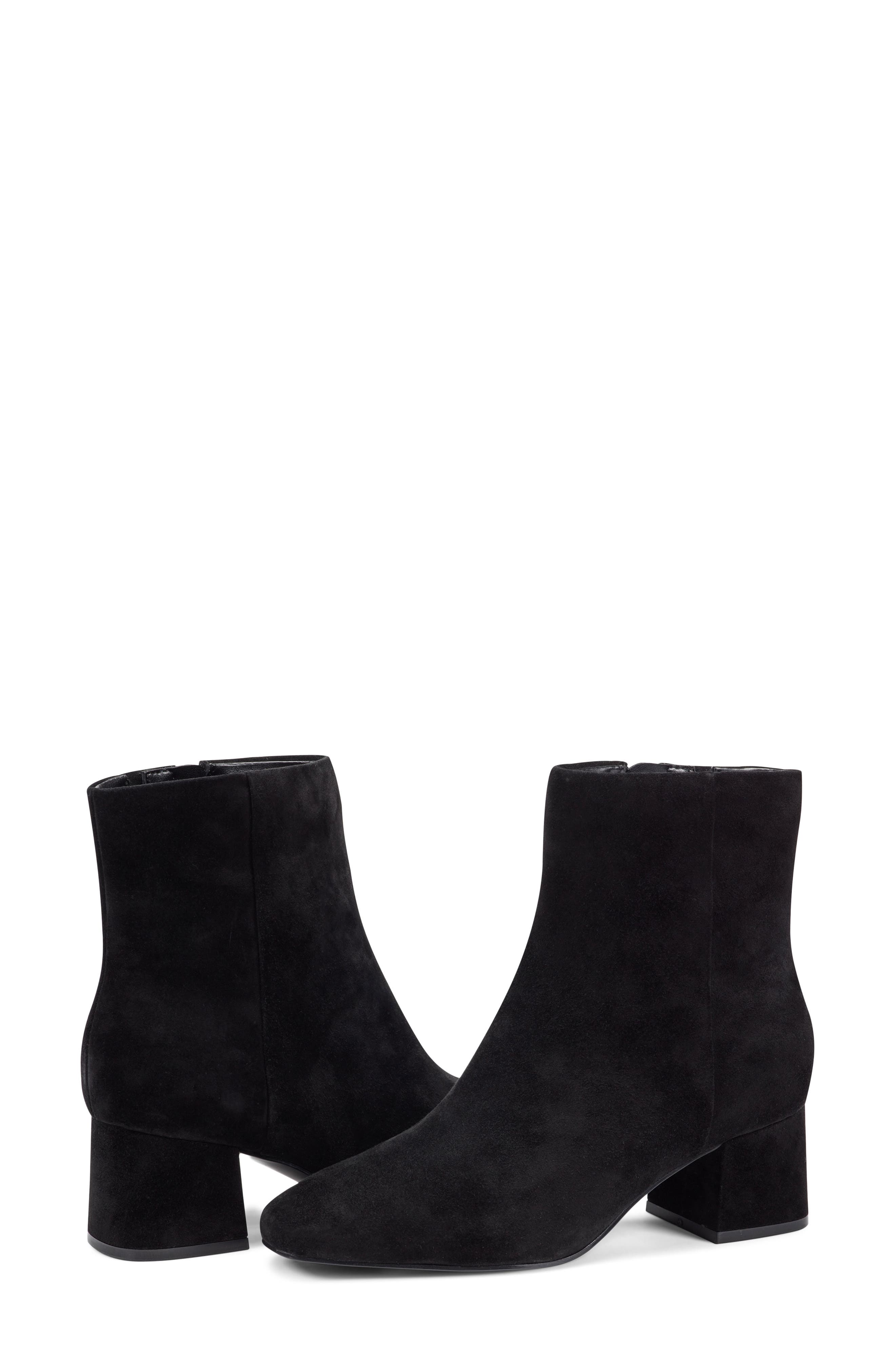 Rockport Oaklei Boot, Alternate, color, Black Suede