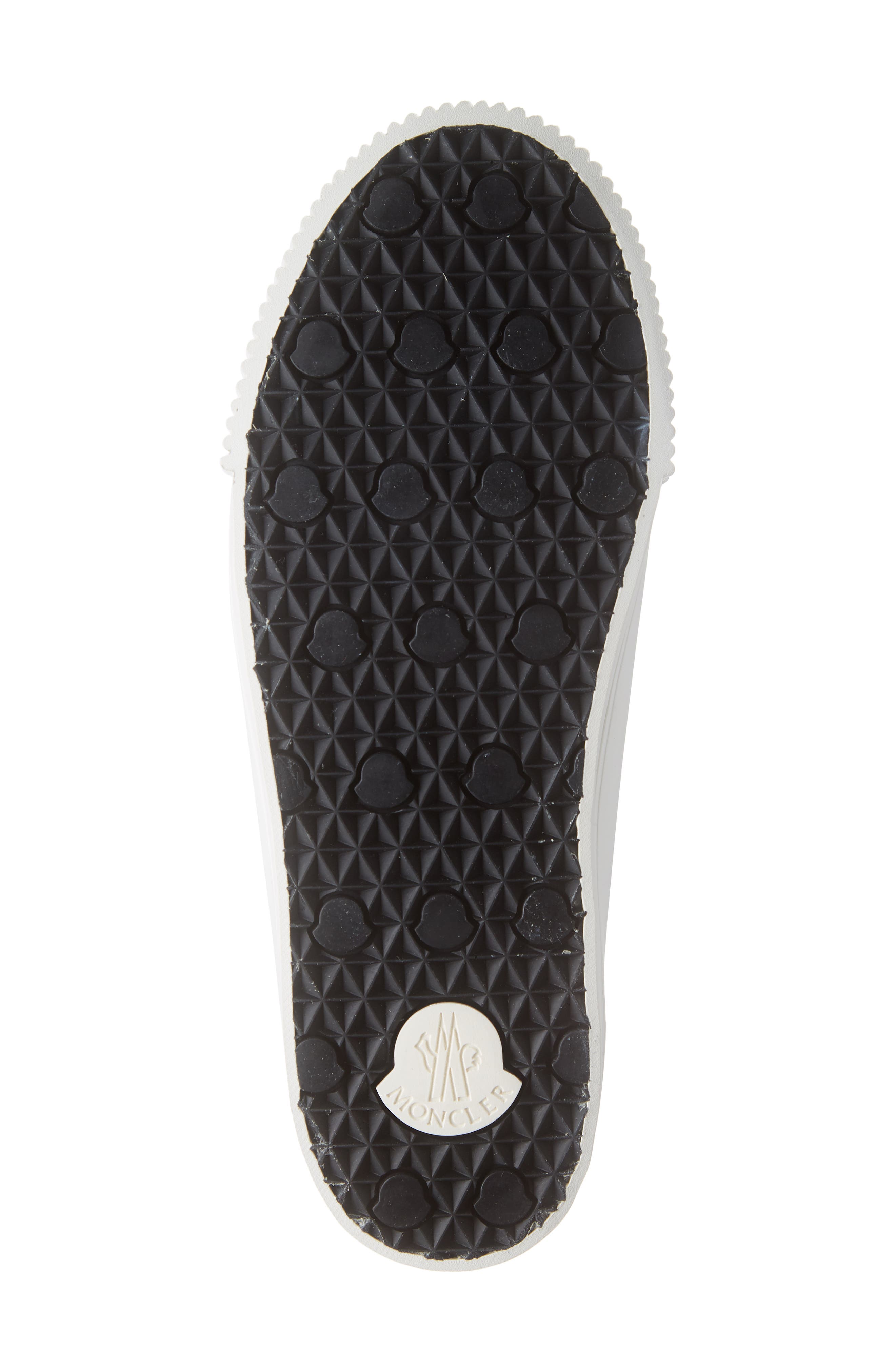 Moncler Glissierie Sneaker, Alternate, color, Black