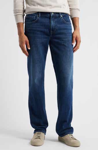 7 for All Mankind Men s The Straight Mid Rise Jeans Norte Size 33
