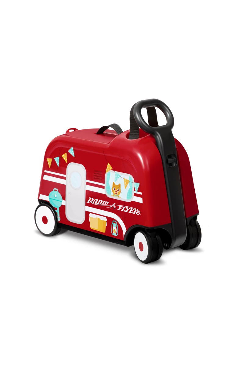Radio Flyer 3-in-1 Happy Trav'ler Camper, Main, color, Red