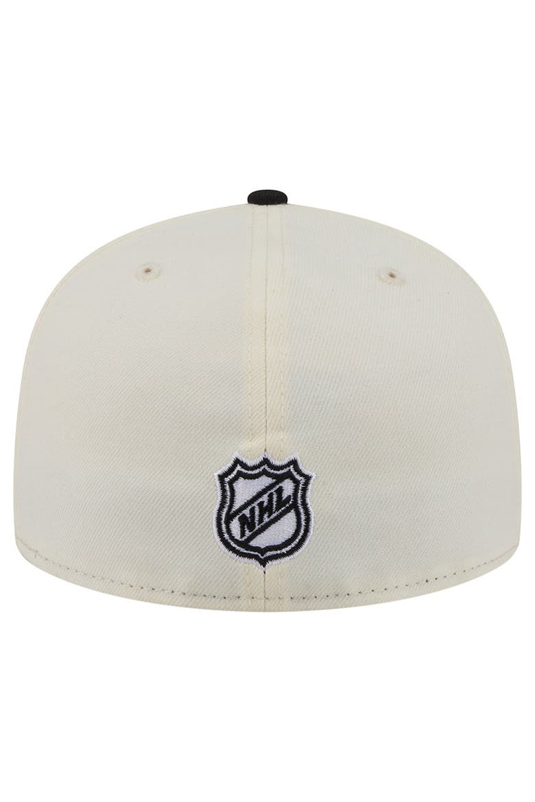Men's New Era  Cream Philadelphia Flyers 250th Anniversary of the United States Two-Tone 59FIFTY Fitted Hat, Alternate, color, Cream