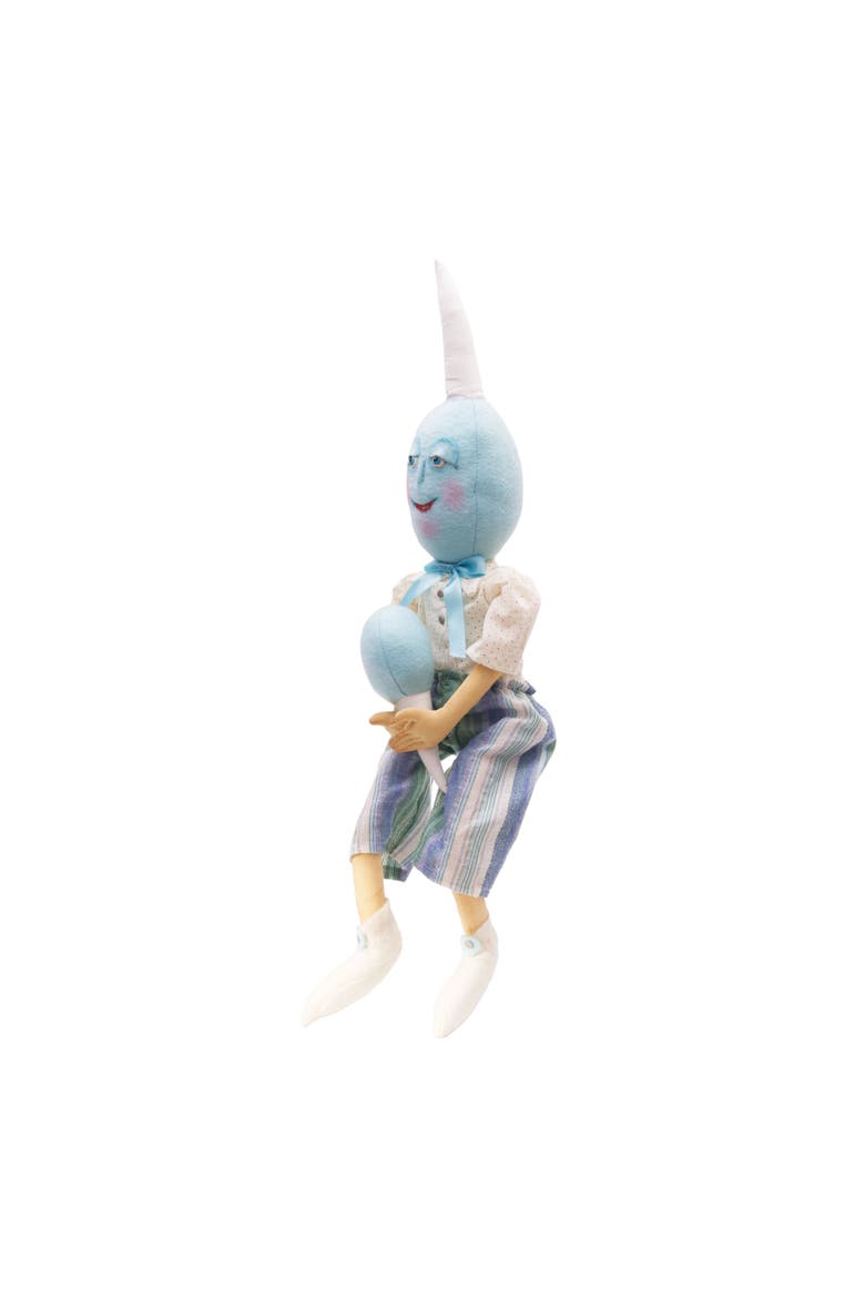 Edward Joe Spencer Gathered Traditions Figurine 26", Alternate, color, Blue