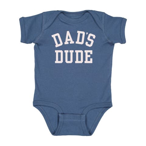 Dad's Dude Short Sleeve Bodysuit (Baby)