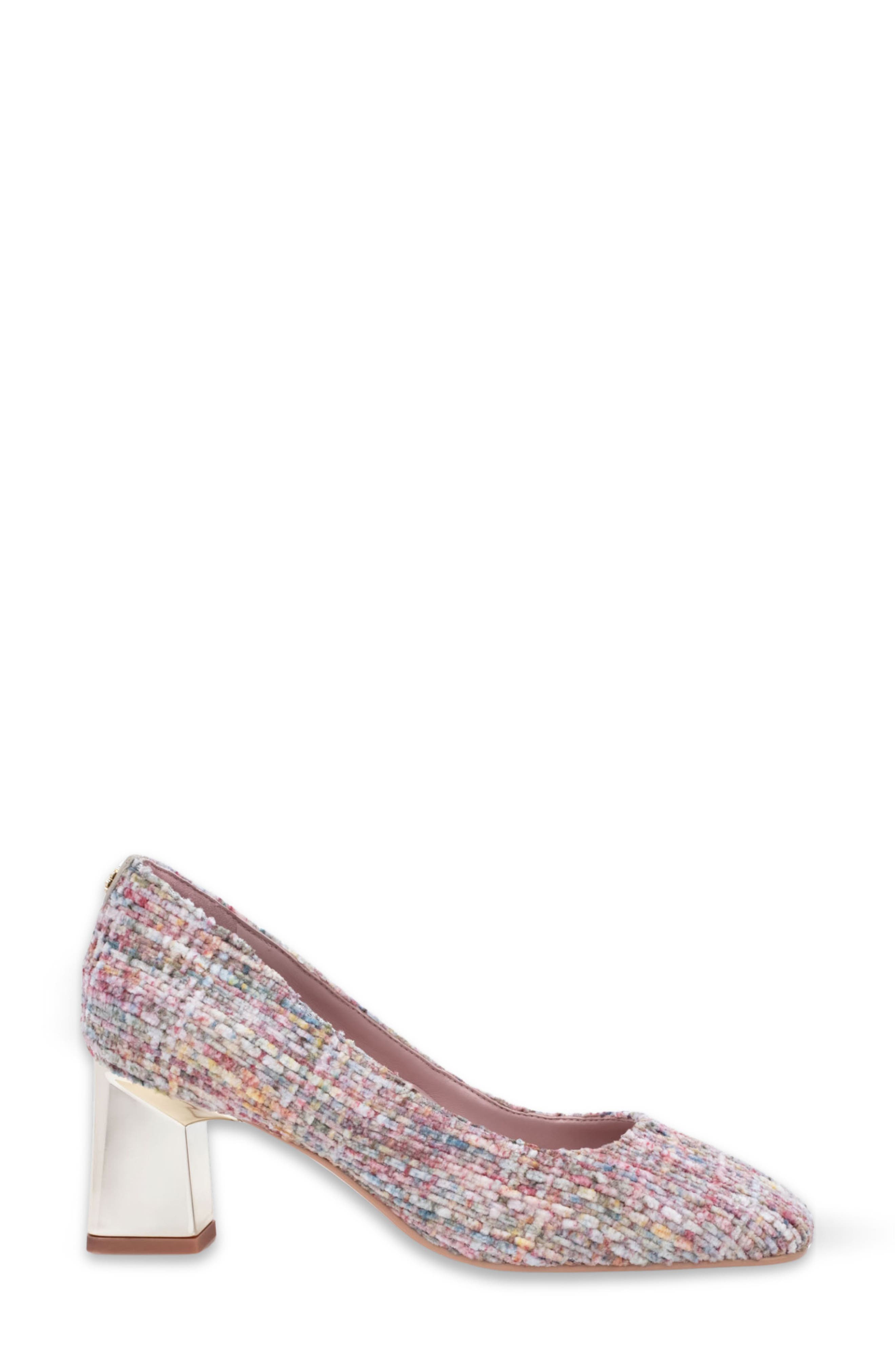 Cass Patent Pump, Alternate, color, PASTEL TWEED