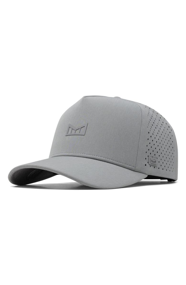 Melin Odysea Hydrolite Performance Snapback Hat, Main, color, Heather Grey