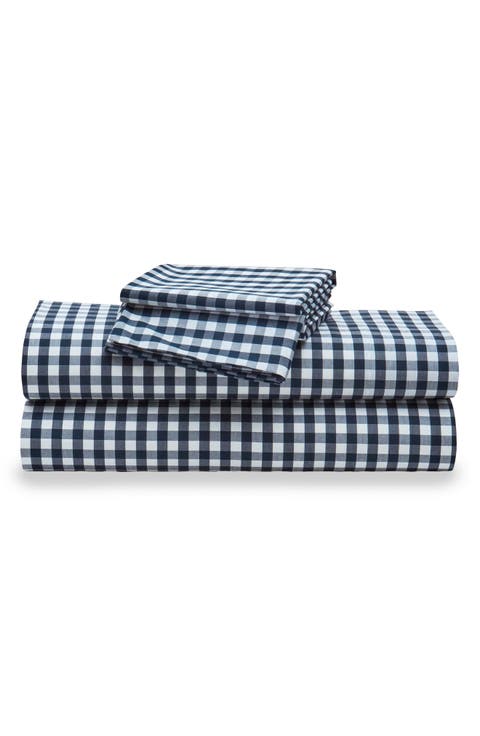 Signature Collection Gingham Sheet Set