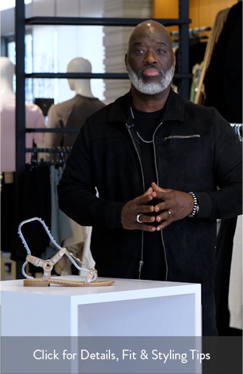 Prisma Studded Slingback Sandal, sales video thumbnail