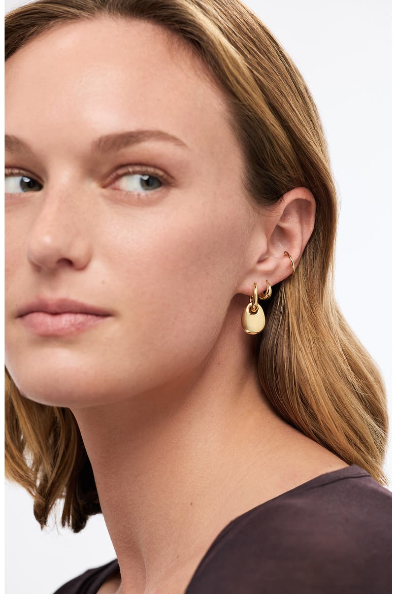 Kayla Drop Earrings, Alternate, color, GOLD